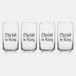 Verre Canette Jésus-Christ est Roi Gothique Art Grunge Blacklett