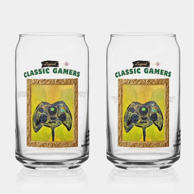 Verre Canette Jeu classique de Couples de boîte de maladie (Recto)