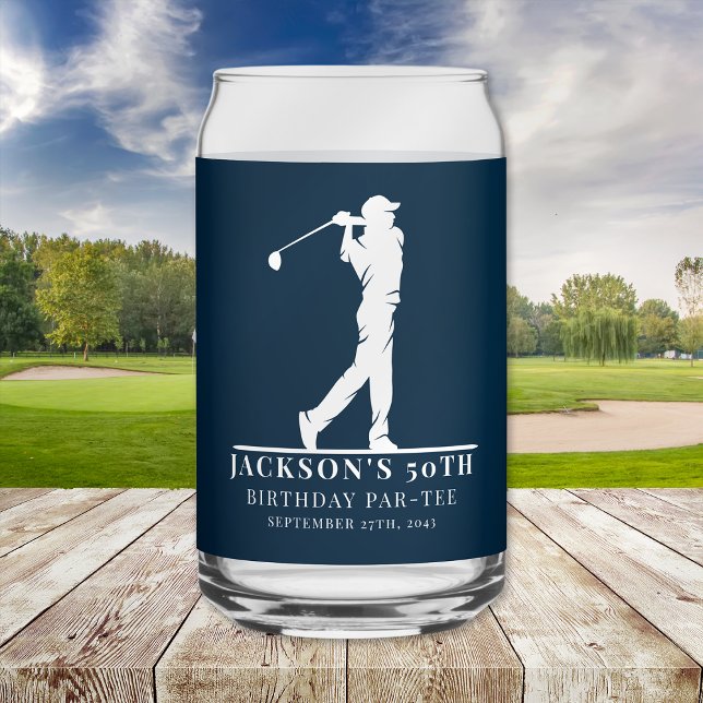 Verre Canette Jeu d'Anniversaire de Golf de la Marine (Créateur téléchargé)