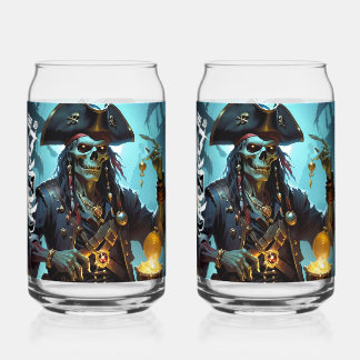 Verre Canette Jeu de Drinkware Pirate Zombie