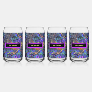 Verre Canette Jeu de nom Votre poison