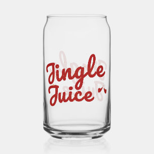 Verre Canette Jingle Juice, Fête de Vacances