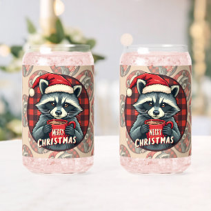 Verre Canette Joie de cacao de Raton de Noël