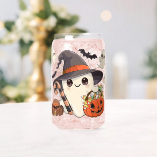 Verre Canette Joli fantôme de Halloween de style Kawaii