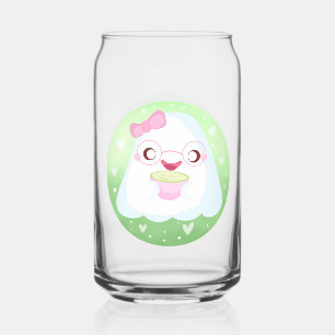 Verre Canette Joli fantôme de Matcha Latte