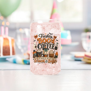 Verre Canette Joli Fantôme Ensorcelant Amateur de Café Halloween
