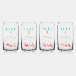 Verre Canette Jouer Une Melody Boyfriend Piano