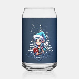 Verre Canette Joyeux elfe