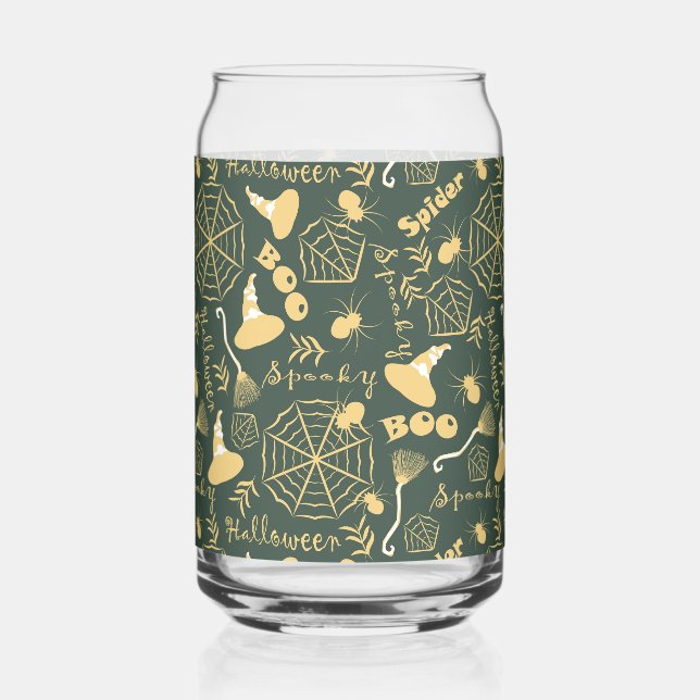 Verre Canette Joyeux Halloween (Recto)