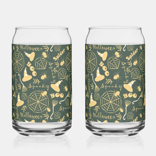 Verre Canette Joyeux Halloween (Recto)