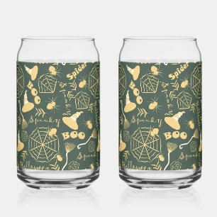 Verre Canette Joyeux Halloween