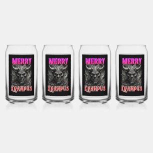 Verre Canette Joyeux Krampus