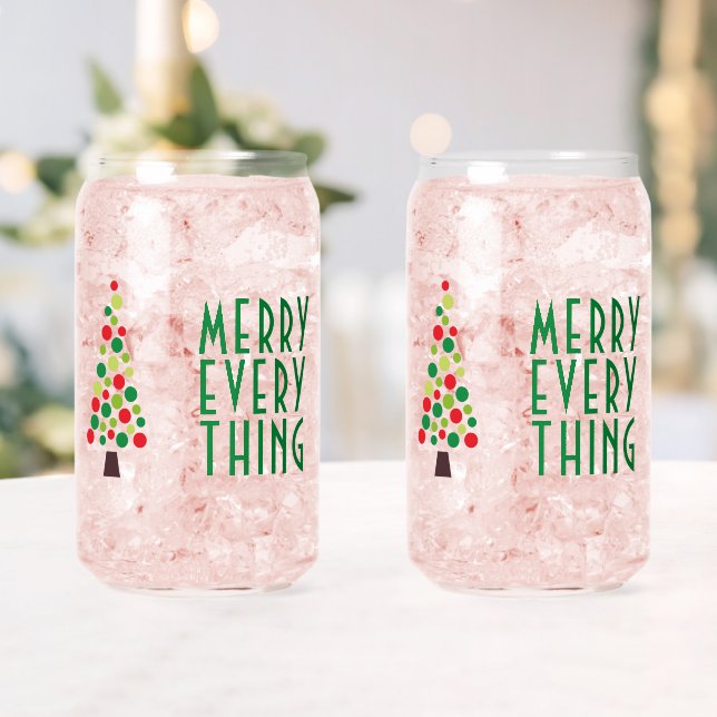 Verre Canette Joyeux moderne Tout Jardin (Insitu (Mariage))