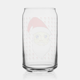Verre Canette Joyeux Noël Père Noël