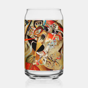 Verre Canette Kandinsky Composition Peinture Abstraite