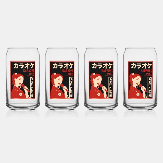 Verre Canette Karaoke Shibuya Tokyo (Recto)