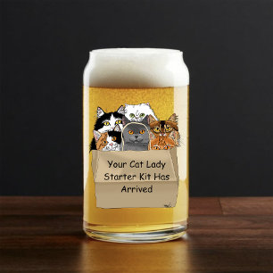 Verre Canette Kit de démarrage de Dame aux chats