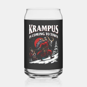 Verre Canette Krampus Noël Horreur Fan Humour de Fêtes Sombres