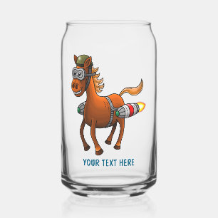 Verre Canette La balade en fusée volante de Pony