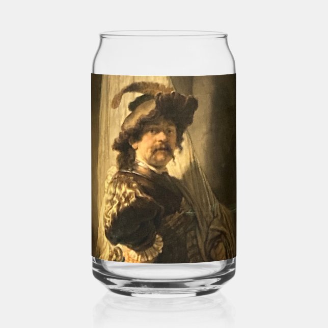 Verre Canette La bière de porteur standard de Rembrandt peut (Recto)