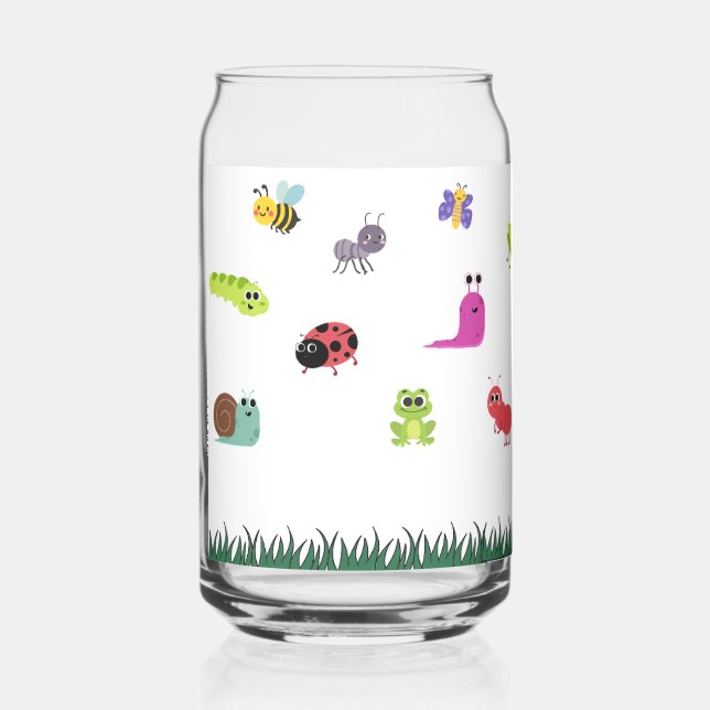 Verre Canette la collection de bogues (Recto)