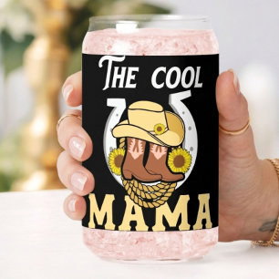 Verre Canette La Cool Mama   Fête des mères originale dans l'Oue