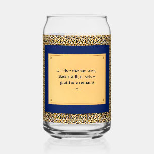 Verre Canette La gratitude demeure : Ensemble de vaisselle de gr