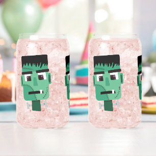 Verre Canette La tête du monstre Frankenstein
