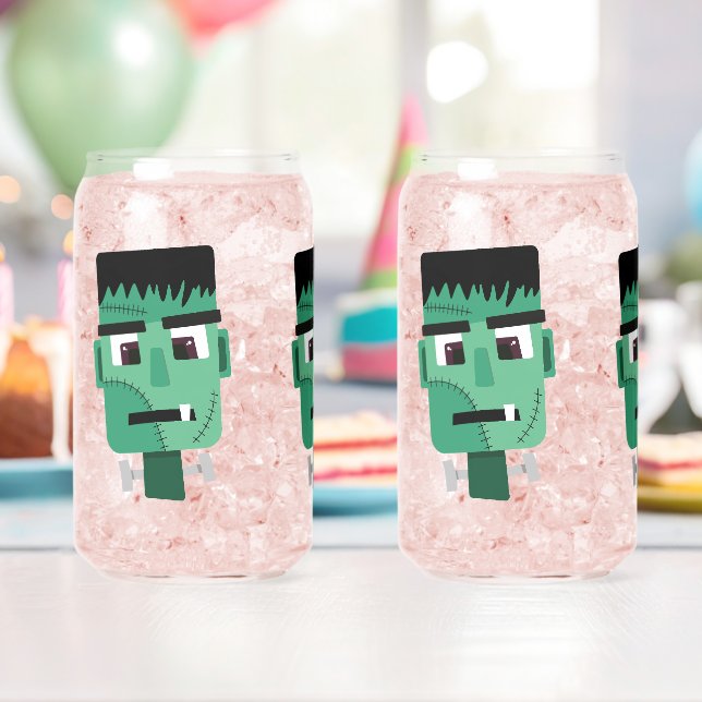 Verre Canette La tête du monstre Frankenstein (Insitu (Anniversaire))