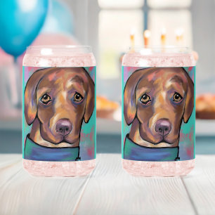 VERRE CANETTE LABRADOR RETRIEVER