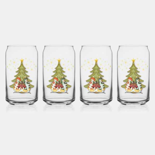 Verre Canette L'amour de Noël (Recto)