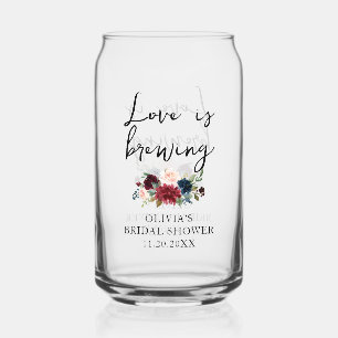 Verre Canette L'amour est en train de se faire Calligraphie Flor
