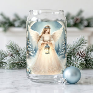 Verre Canette L'ange céleste d'hiver Lanterne de l'Espoir