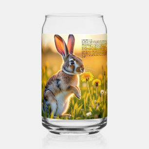 Verre Canette Lapin