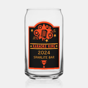 Verre Canette Lauréat du karaoké