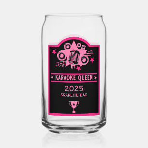 Verre Canette Lauréat du karaoké