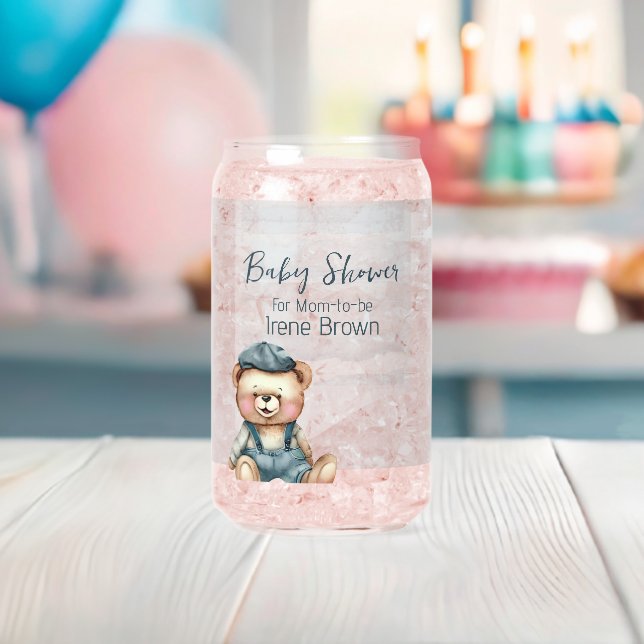 Verre Canette Le Baby shower charmant (Insitu (Baby Shower))