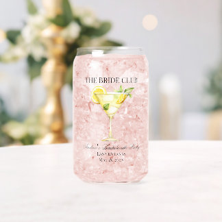 Verre Canette Le Bride Social Club Lemon Cocktail Bride