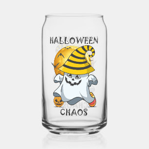 Verre Canette Le chaos d'Halloween