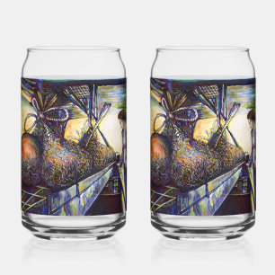 Verre Canette Le destin hurlant de la vie