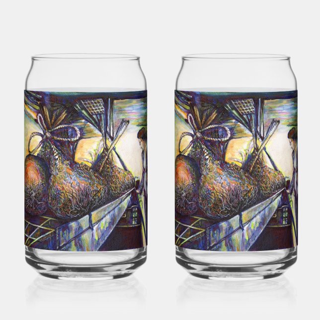 Verre Canette Le destin hurlant de la vie (Recto)