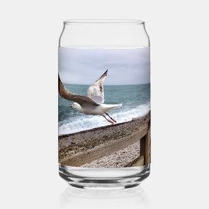 Verre Canette Le goëland d'Etretat français