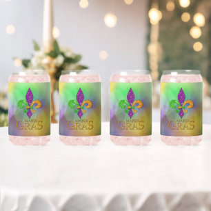 Verre Canette Le gre festif de SlipperyJoe sur le thème de Mardi