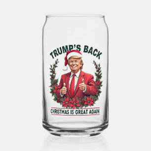 Verre Canette Le Noël de Trump est à nouveau génial Santa