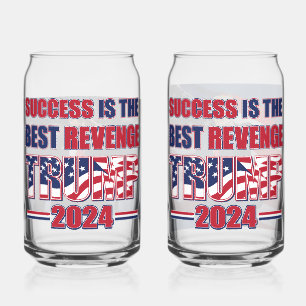 Verre Canette Le succès est la meilleure revanche Trump 2024