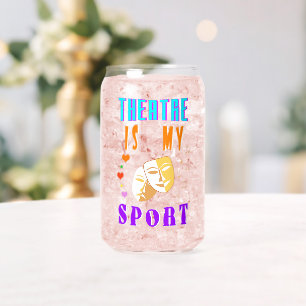 Verre Canette Le Théâtre Est Mon Acteur Sport Drame