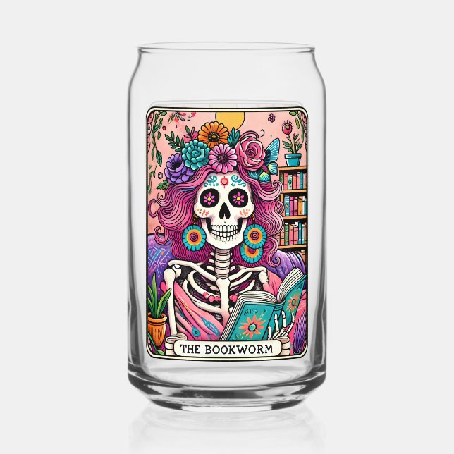 Verre Canette Le ver de livre (Recto)