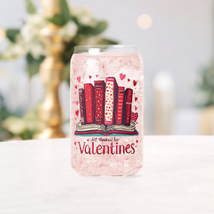 Verre Canette Lecture romantique Vibes Cosy Valentine Cadeau