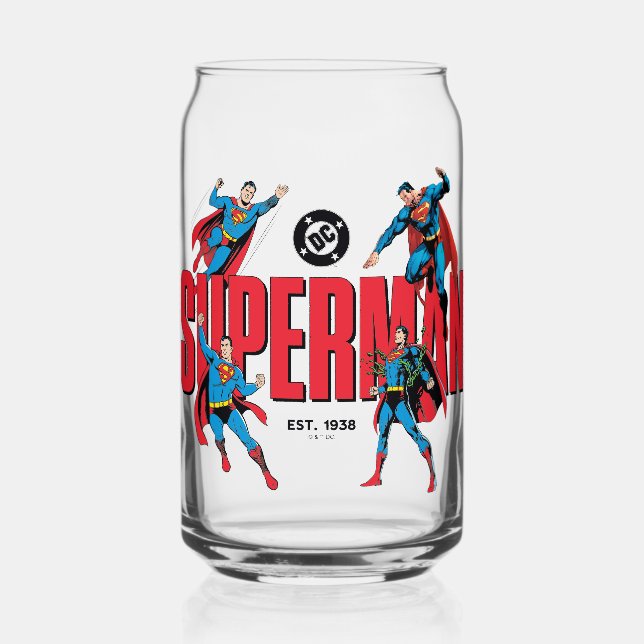Verre Canette Légendes de Superman pour toujours Graphique (Recto)