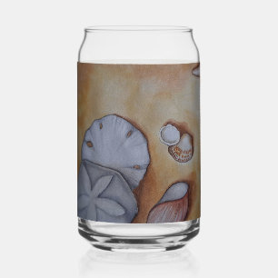 Verre Canette Les coquillages en bord de mer